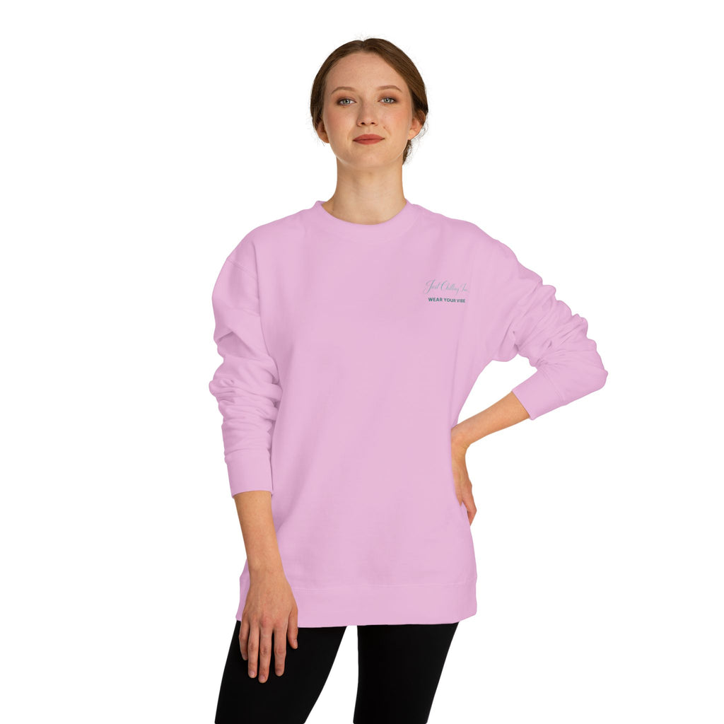 Just Chilling Sweatshirt — Cozy Lake Sunset Crewneck
