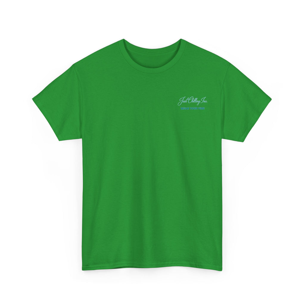 T-Shirt — “I Like a Van Down by the River” Vintage Campfire Van Life Tee