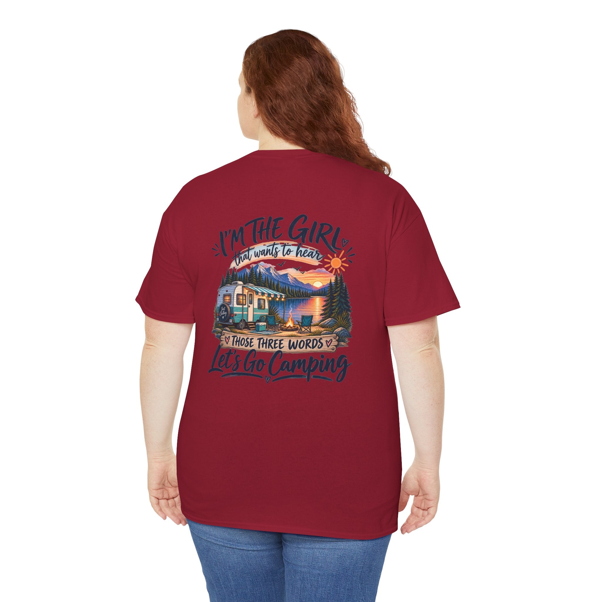 I’m the Girl Let’s Go Camping Garment-Dyed Tee