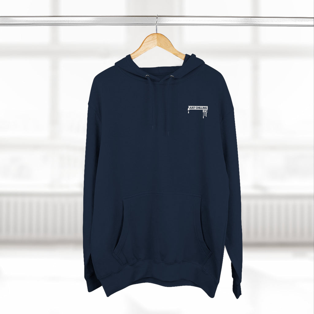 Three-Panel Fleece Hoodie mama rocking her dark side