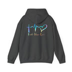 Faith Hope Love Hoodie – Christian Cross Heartbeat Pullover
