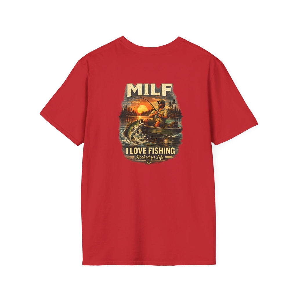 Unisex Jersey Short Sleeve Tee – Man I Love Fishing (MILF Edition)