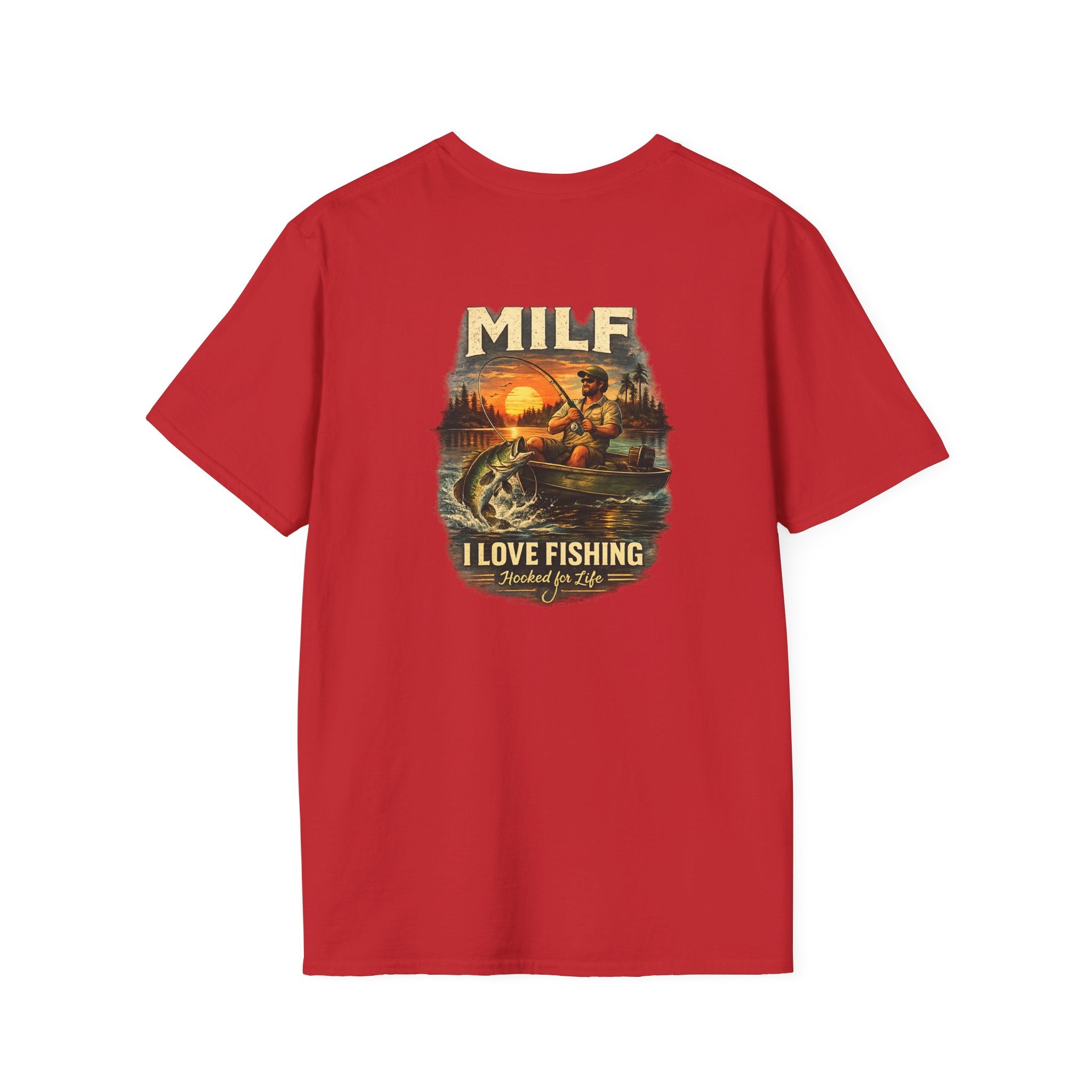 Unisex Jersey Short Sleeve Tee – Man I Love Fishing (MILF Edition)