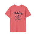 Fishing Addiction Unisex T-Shirt, Casual Wear, Outdoor Shirt, Gift for Fishermen, Summer Tee, Fishing Enthusiast Apparel - Just Chilling Shop