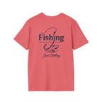 Fishing Addiction Unisex T-Shirt, Casual Wear, Outdoor Shirt, Gift for Fishermen, Summer Tee, Fishing Enthusiast Apparel - Just Chilling Inc.