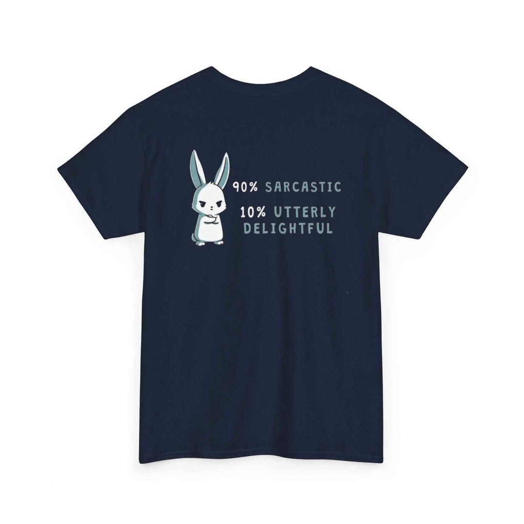 Sarcastic Delight T-Shirt — "90% Sarcastic 10% Delight" Graphic Tee