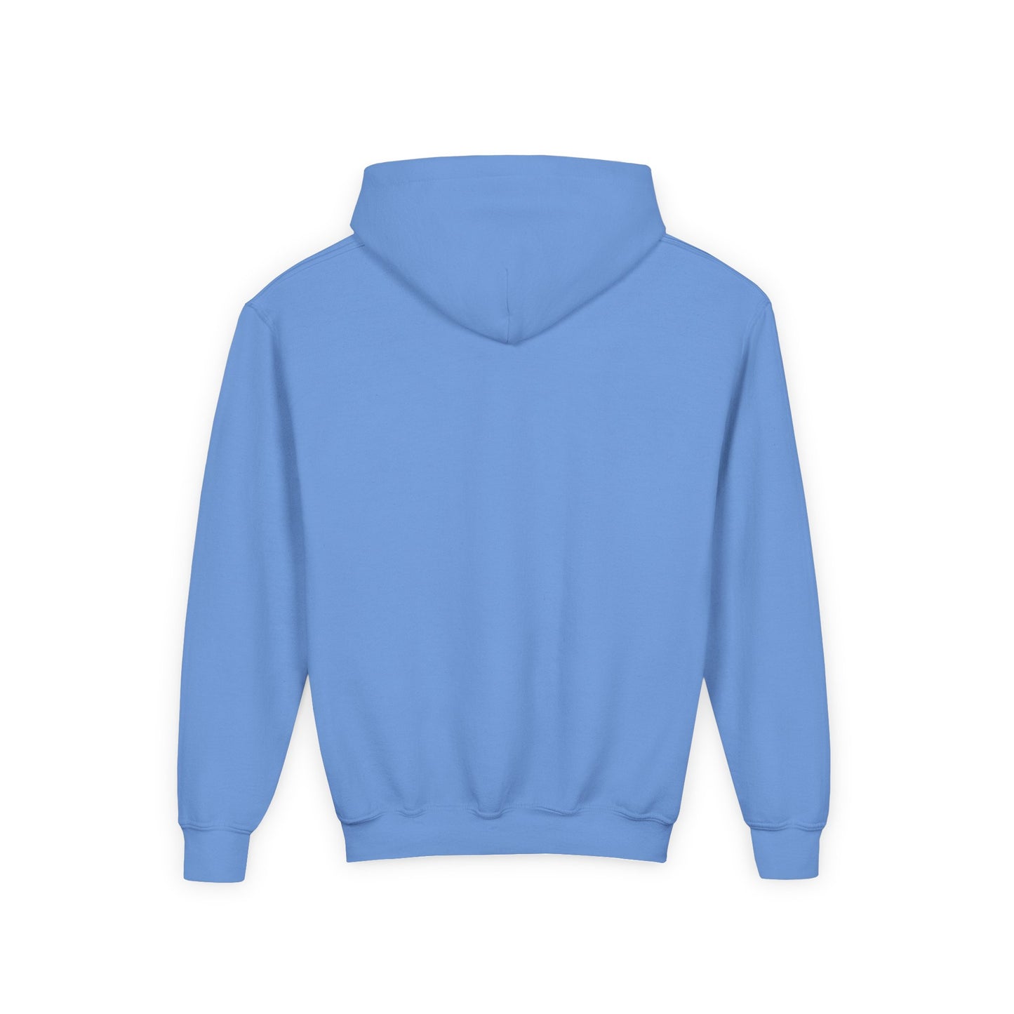 Youth Hooded Sweatshirt - Soft Cotton Polyester Hoodie with Kangaroo Pocket