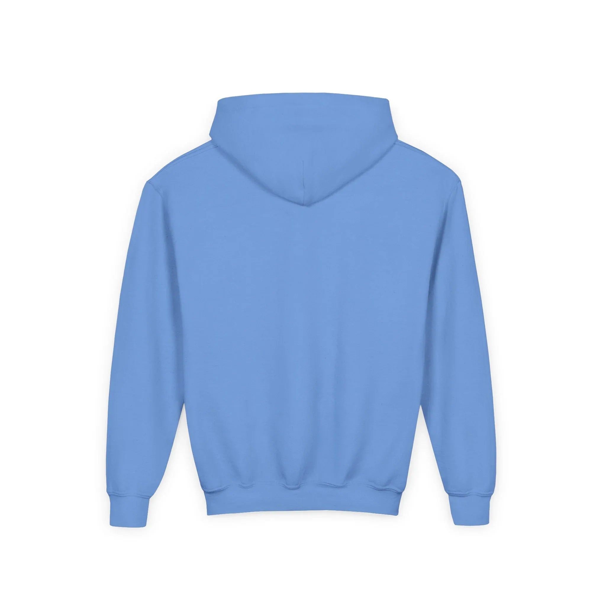 Youth Hooded Sweatshirt - Soft Cotton Polyester Hoodie with Kangaroo Pocket - Just Chilling Inc.