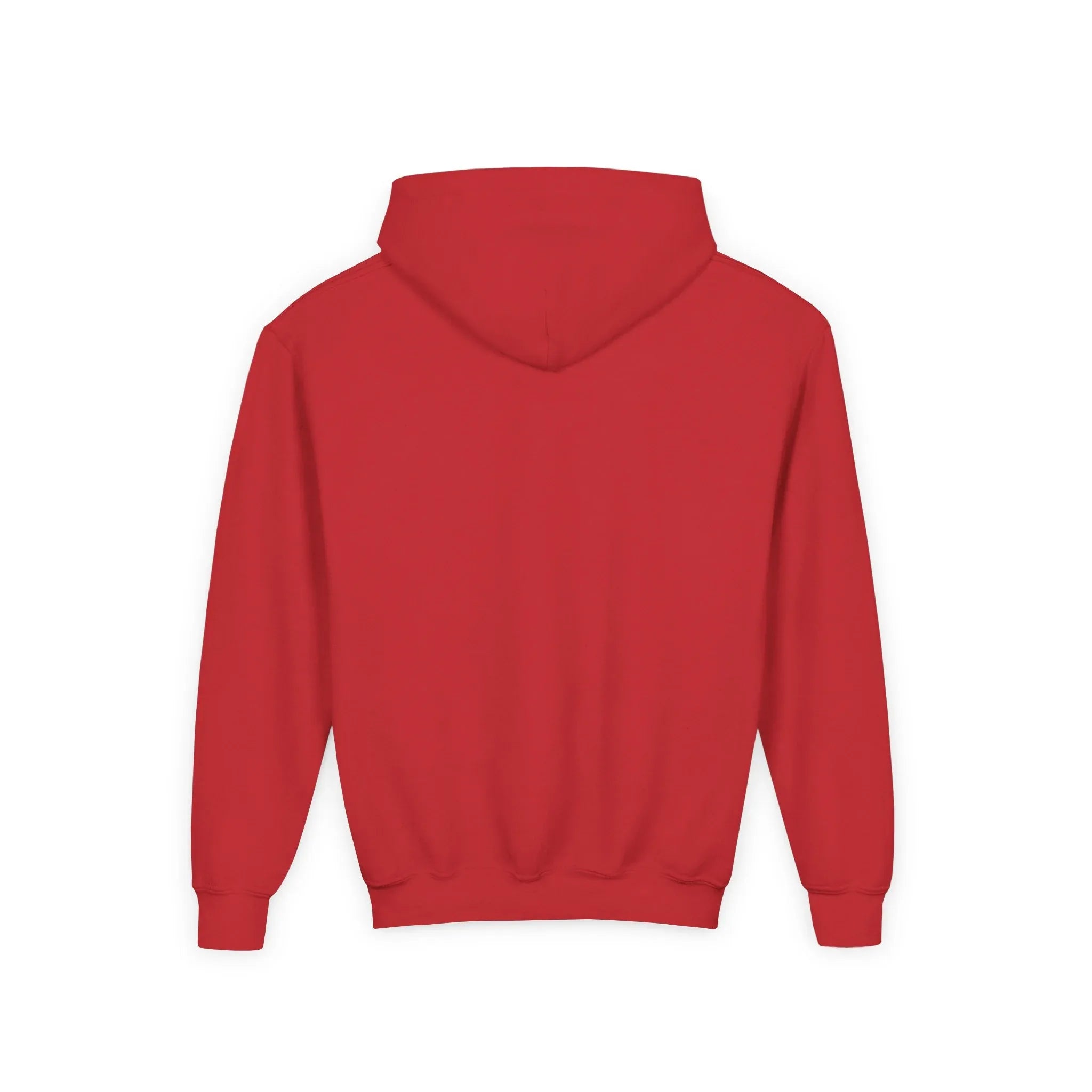 Youth Hooded Sweatshirt - Soft Cotton Polyester Hoodie with Kangaroo Pocket - Just Chilling Inc.