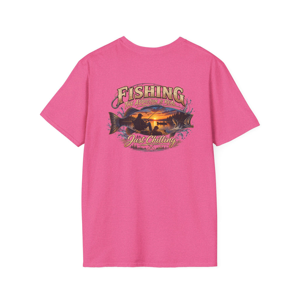 Fishing Addiction Unisex Softstyle T-Shirt | Just Chilling Tee for Anglers | Gift for Fishing Lovers, Outdoorsmen, Father's Day, [...]