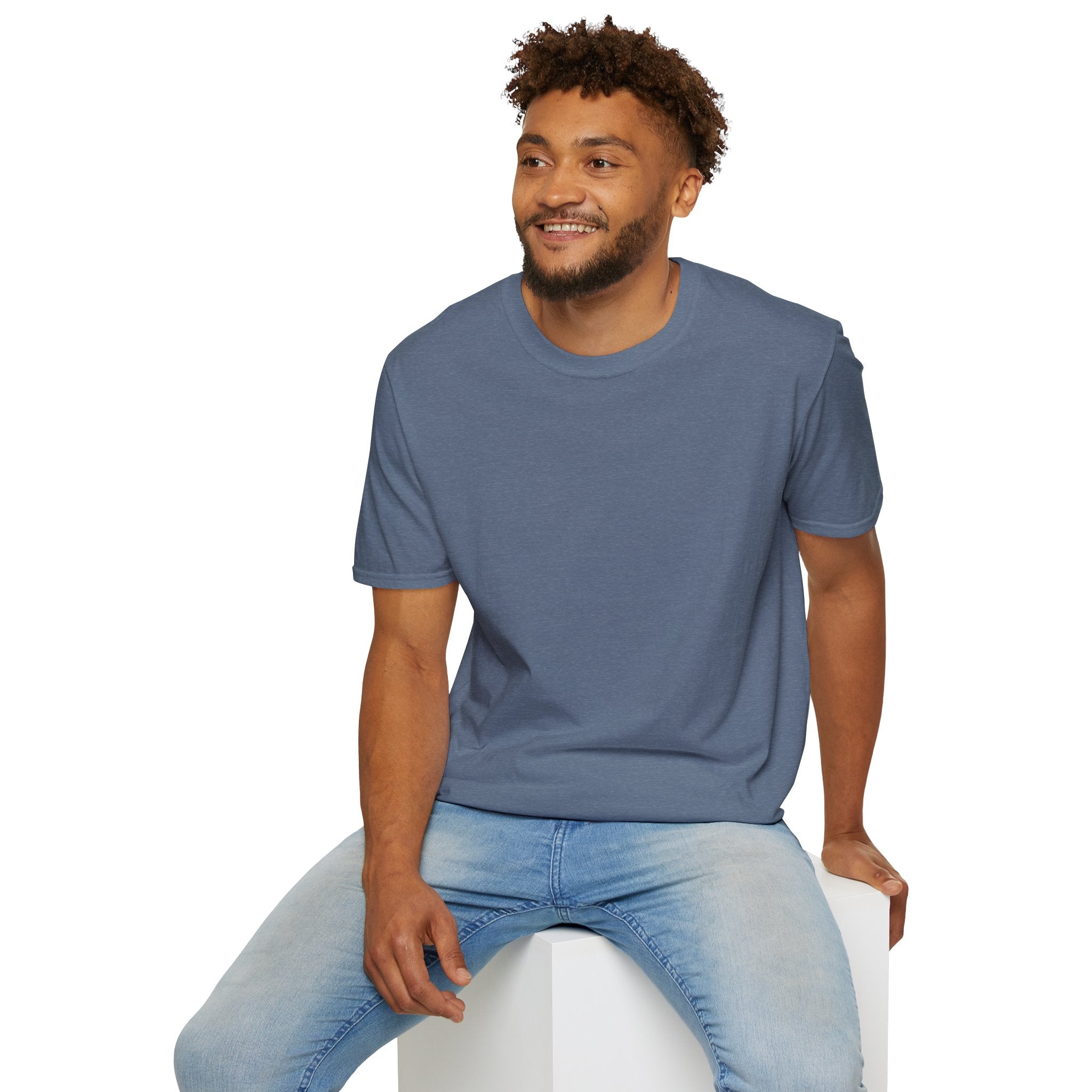 Just Chilling Unisex Softstyle T-Shirt, Casual Tee, Summer Wear, Vermont Graphic Tee, Relaxed Fit Shirt, Outdoor Adventure Top