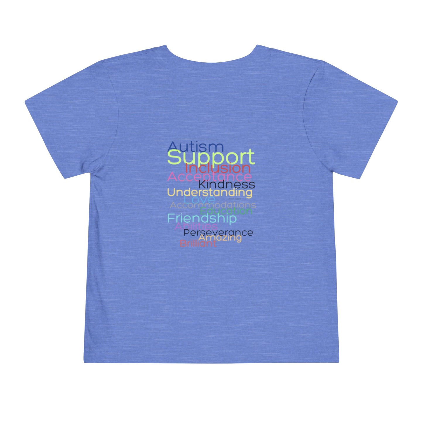 Toddler Short Sleeve Tee – Autism Support Shirt | Soft Cotton Kids T-Shirt