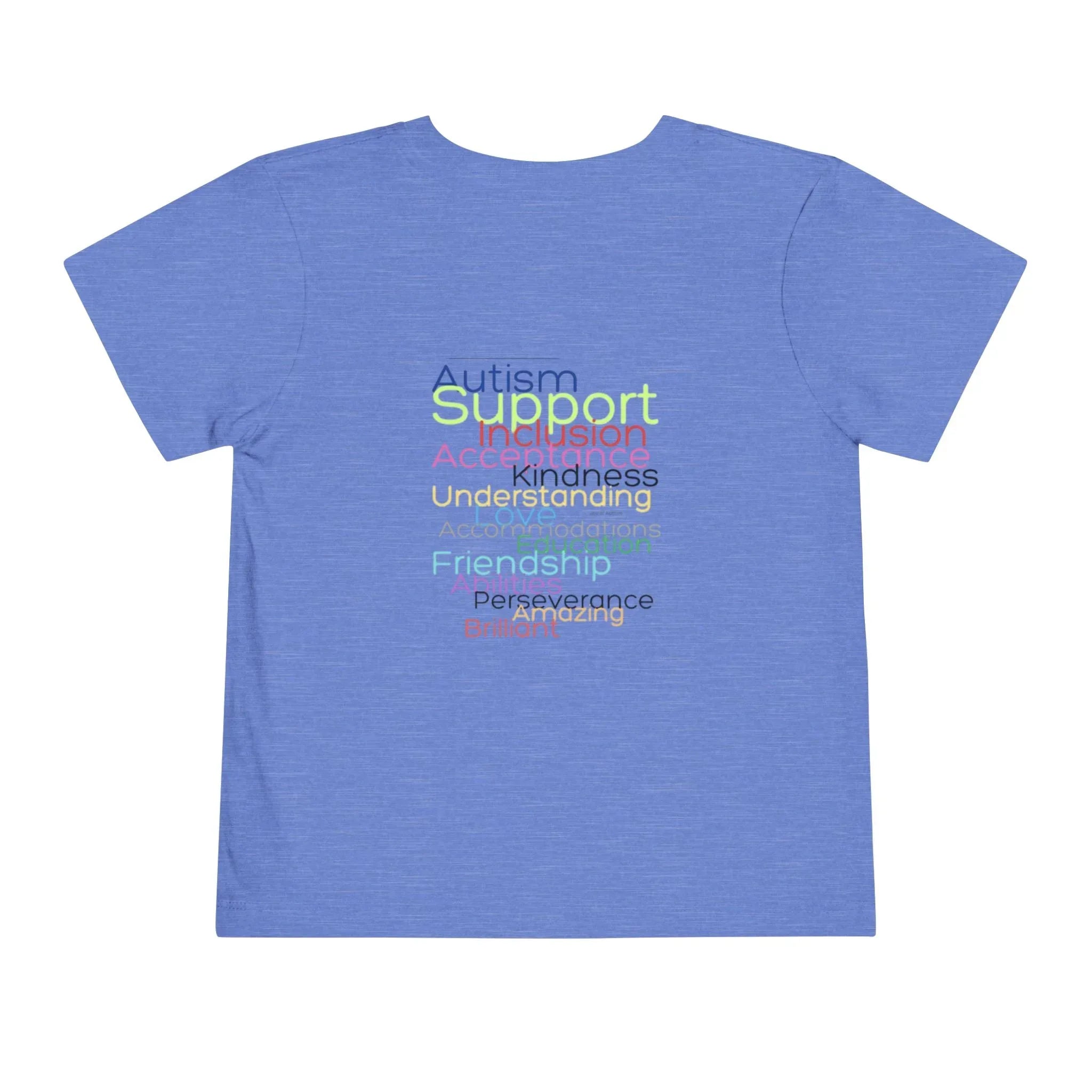 Toddler Short Sleeve Tee – Autism Support Shirt | Soft Cotton Kids T-Shirt - Just Chilling Inc.
