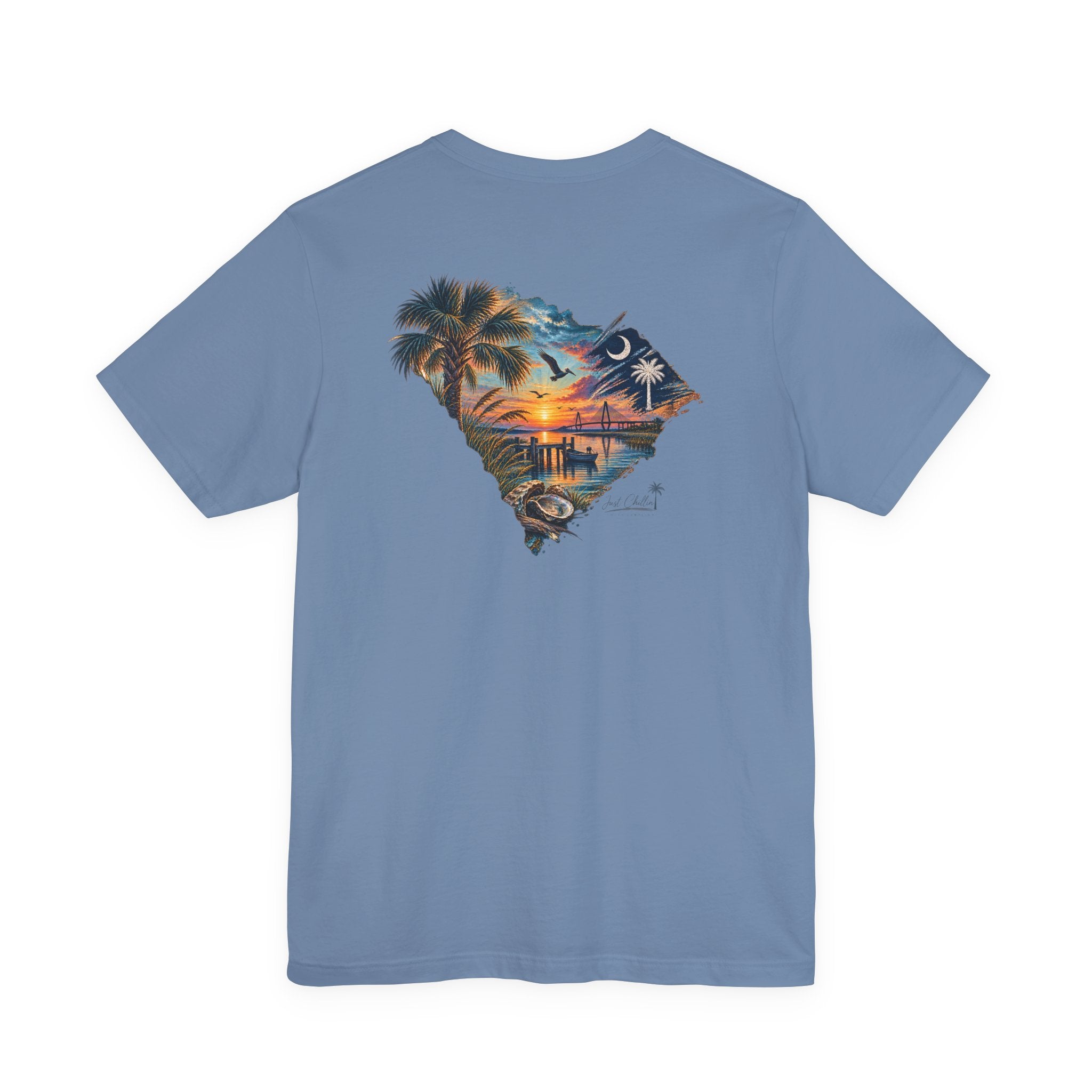 South Carolina Sunset Beach T-Shirt — Coastal Palmetto State Graphic Tee
