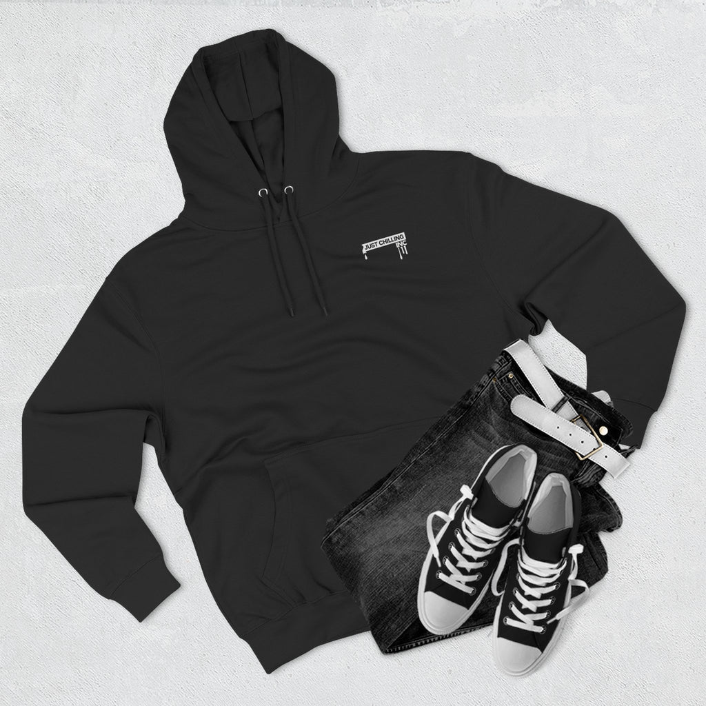Three-Panel Fleece Hoodie mama rocking her dark side
