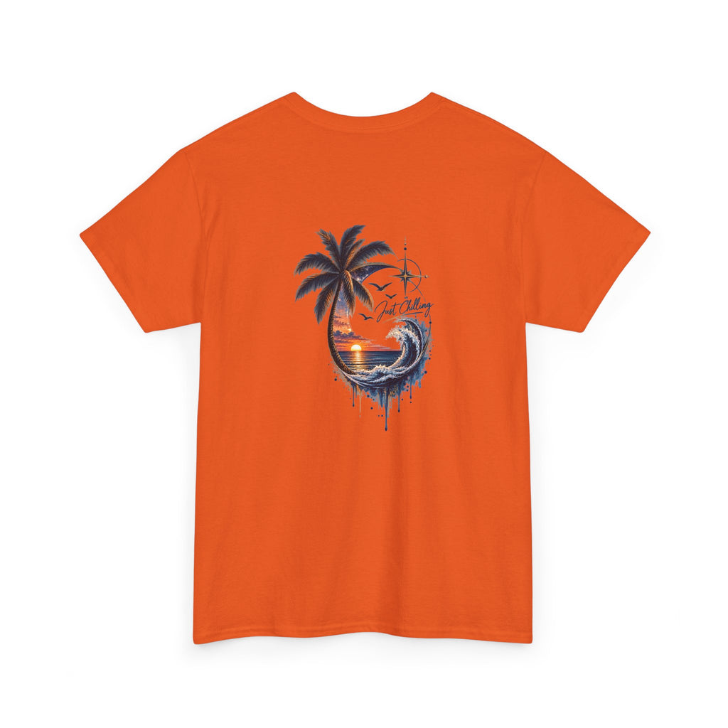 Just Chilling Coastal Sunset Tee