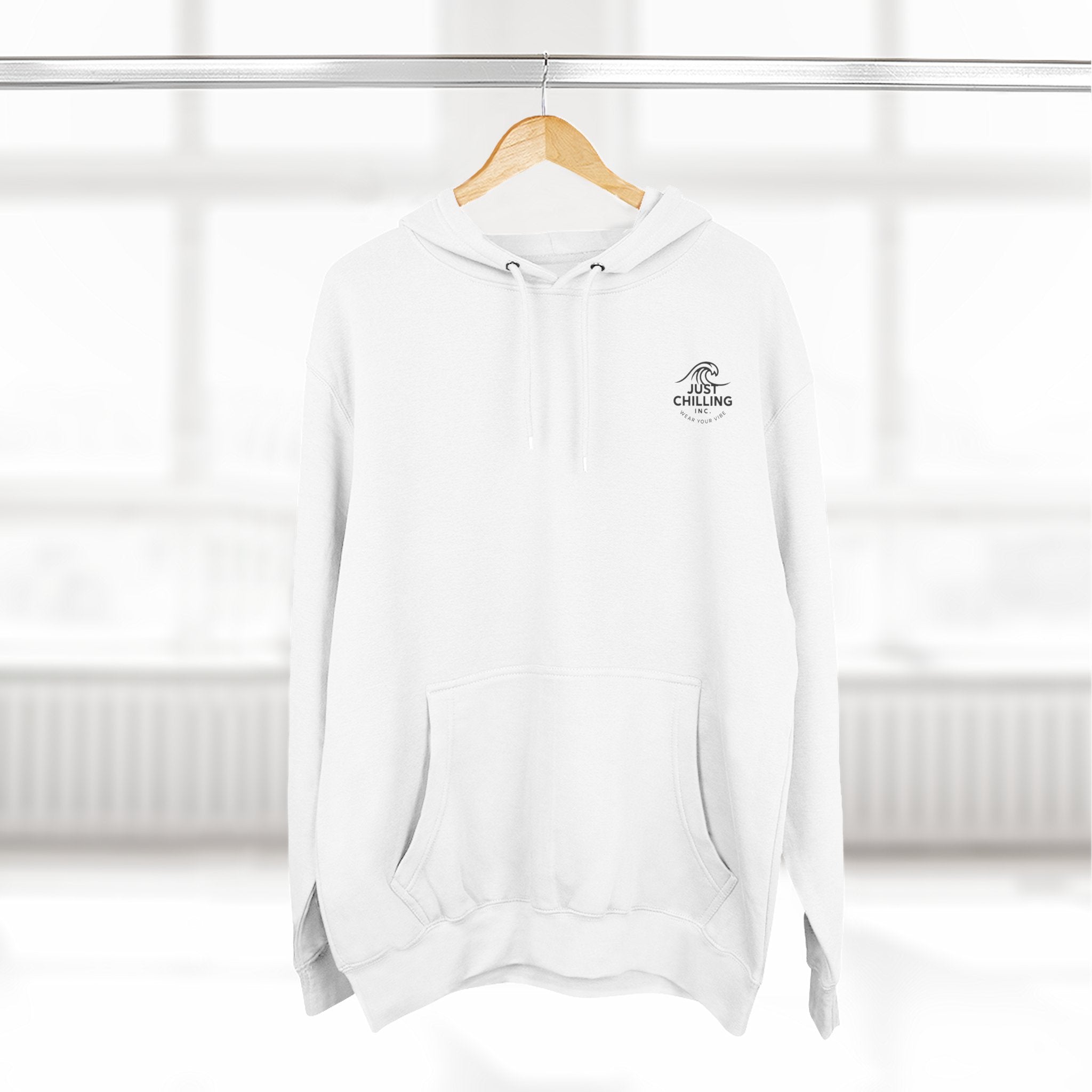 Three-Panel Fleece Hoodie mama rocking her dark side