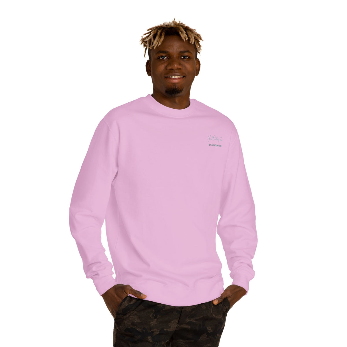 Just Chilling Sweatshirt — Cozy Lake Sunset Crewneck