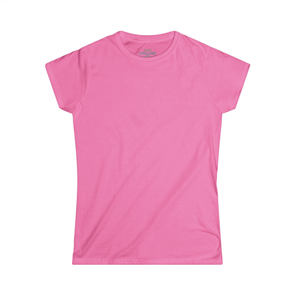 Just Chilling Triple T Women Tee - Casual & Fun Shirt for Tattoo Lovers