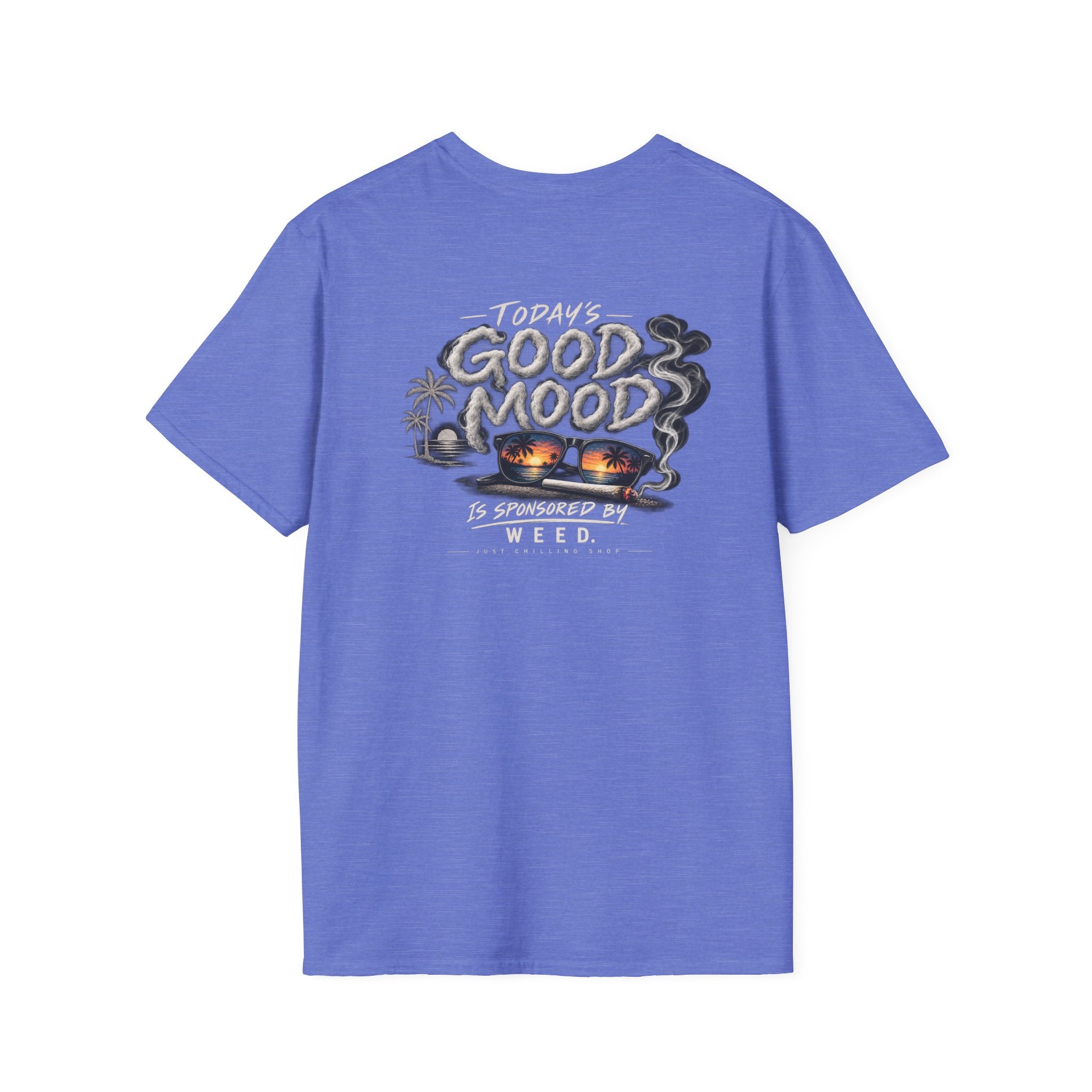 Today's good mood was brought to you by weed-  cannabis All Star Basic tee