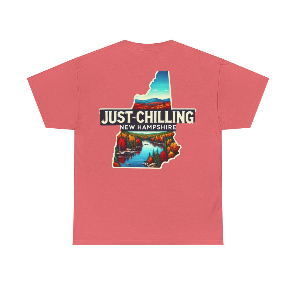 Just Chilling Unisex Heavy Cotton Tee, Relaxed Vintage Style Shirt, Great for Casual Outings, Perfect for Lazy Days, Gift for Friends, [...]