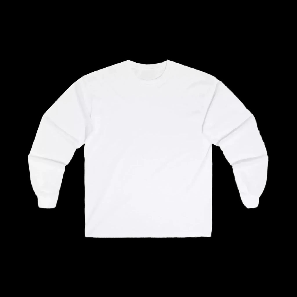 Cotton Long Sleeve Tee - Unisex Classic Fit Fishing Shirt With Durable Seams - Just Chilling Inc.
