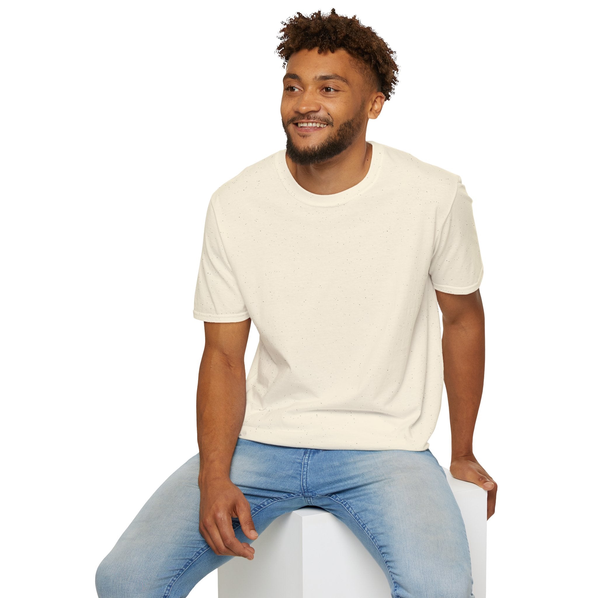 Just Chilling Unisex Softstyle T-Shirt, Casual Tee, Summer Wear, Vermont Graphic Tee, Relaxed Fit Shirt, Outdoor Adventure Top
