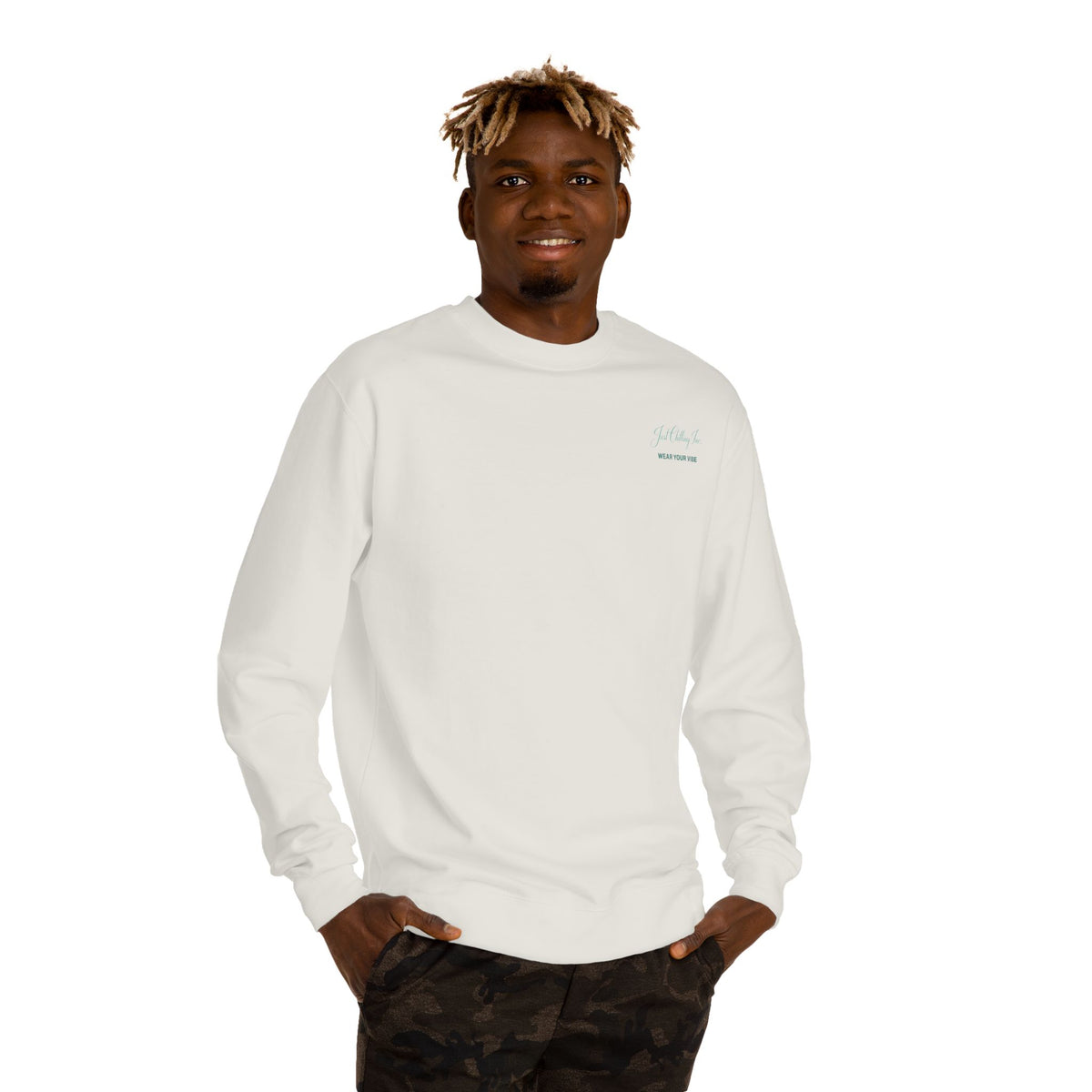Just Chilling Sweatshirt — Cozy Lake Sunset Crewneck