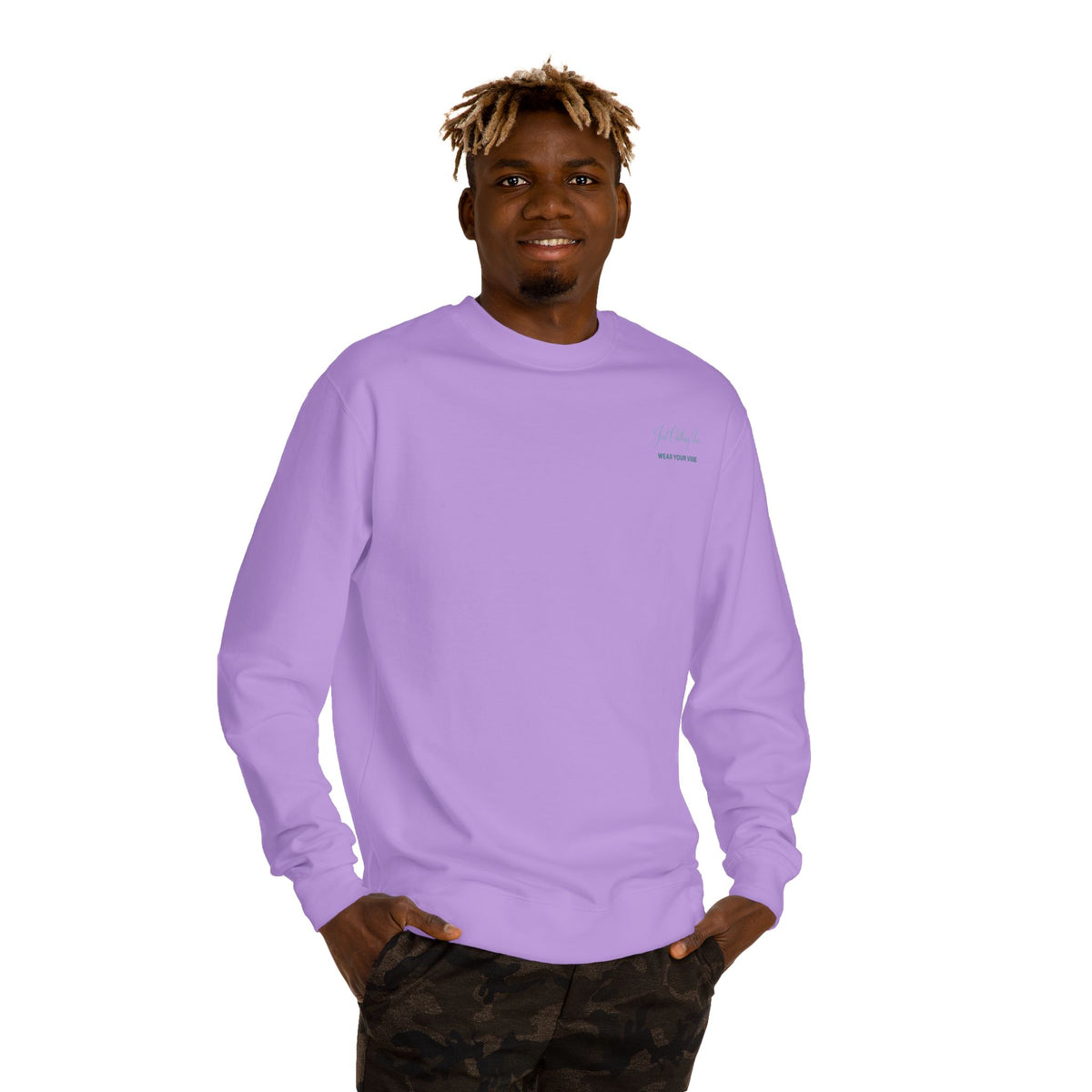 Just Chilling Sweatshirt — Cozy Lake Sunset Crewneck