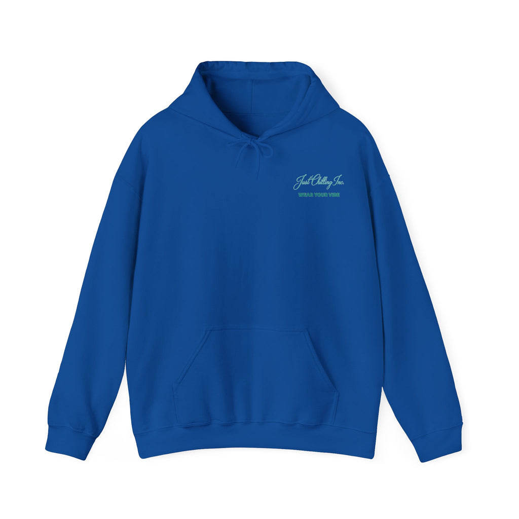 Fishing Hoodie - "Wishin' I Was Fishin'" Graphic Hooded Sweatshirt