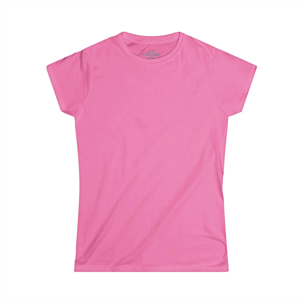 Women's Softstyle Tee - Cozy Cotton Fall T-Shirts | Casual Autumn Top - Just Chilling Inc.
