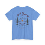 Just Chillin' Inc. Campfire Gathering T-Shirt | Outdoor Tee