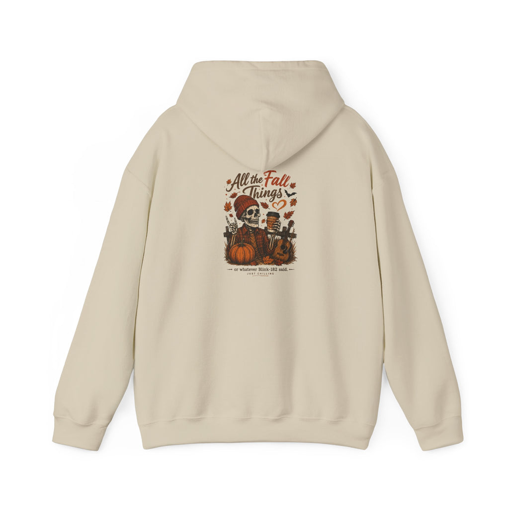 All The Fall Things- Blink 182 Throw Back Hoodie