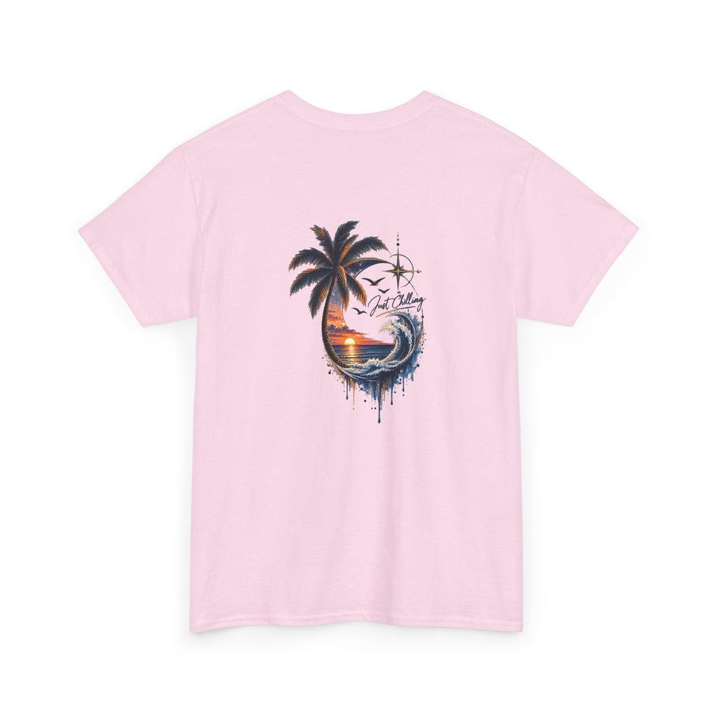 Just Chilling Coastal Sunset Tee