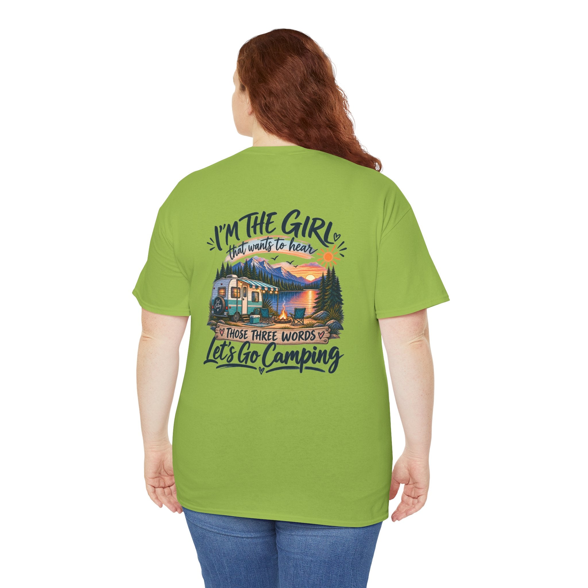 I’m the Girl Let’s Go Camping Garment-Dyed Tee