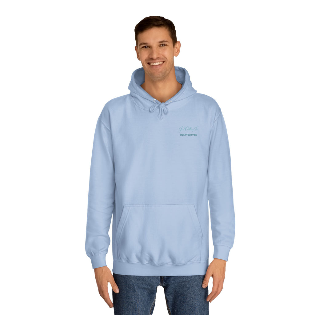 Iowa State Hoodie — 'Iowa Just Chilling' Retro Landscape College Sweatshirt
