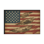 Torn American Flag - Hidden Battles Patriotic Wall Art - Just Chilling Inc.