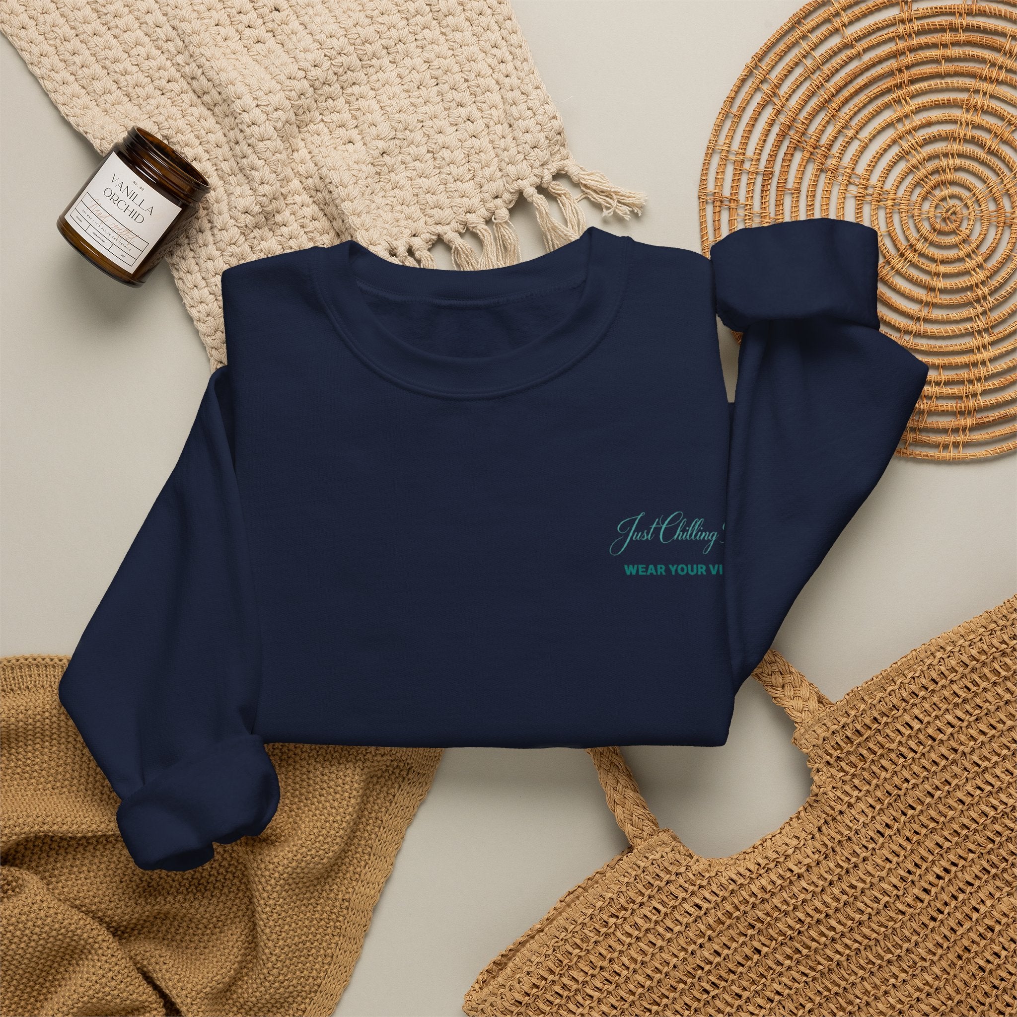 Music is Happiness Lightweight Crewneck Sweatshirt