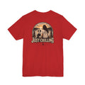 Jersey Short Sleeve Tee – Unisex Cotton Crew Neck Girl Dog Shirt