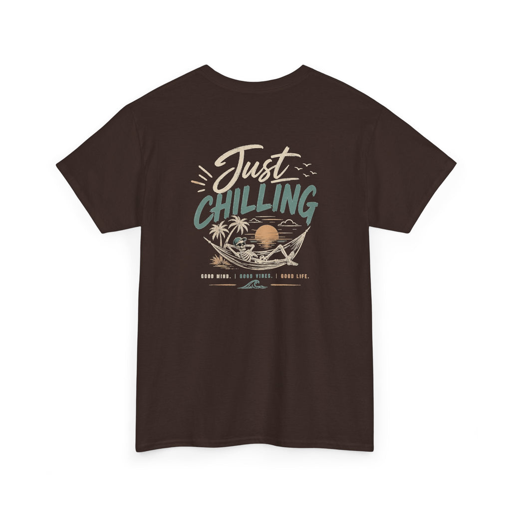 Just Chilling T-Shirt — Retro Beach Graphic Tee