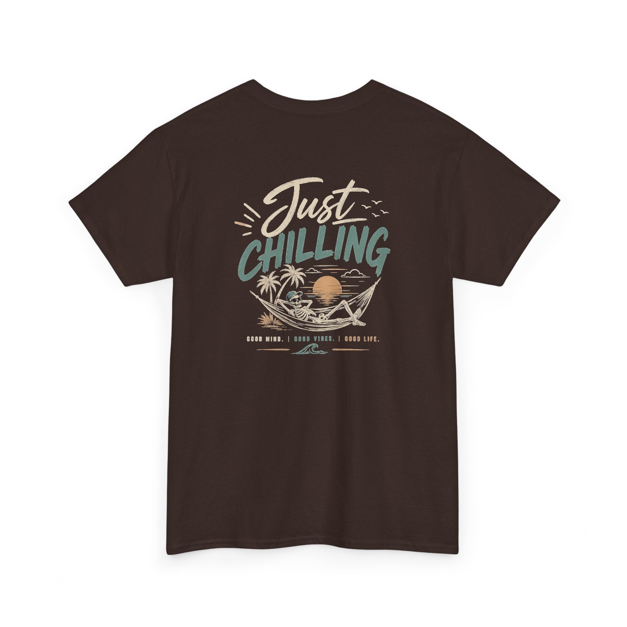 Just Chilling T-Shirt — Retro Beach Graphic Tee