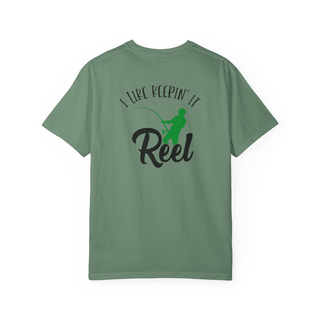 T-shirt -I like to keep it reel fishing t-shirt
