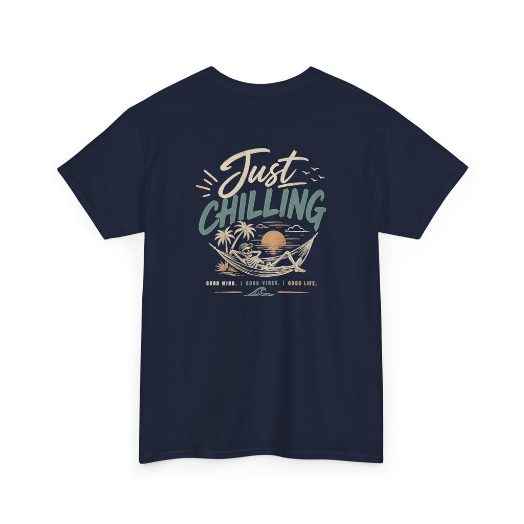Just Chilling T-Shirt — Retro Beach Graphic Tee