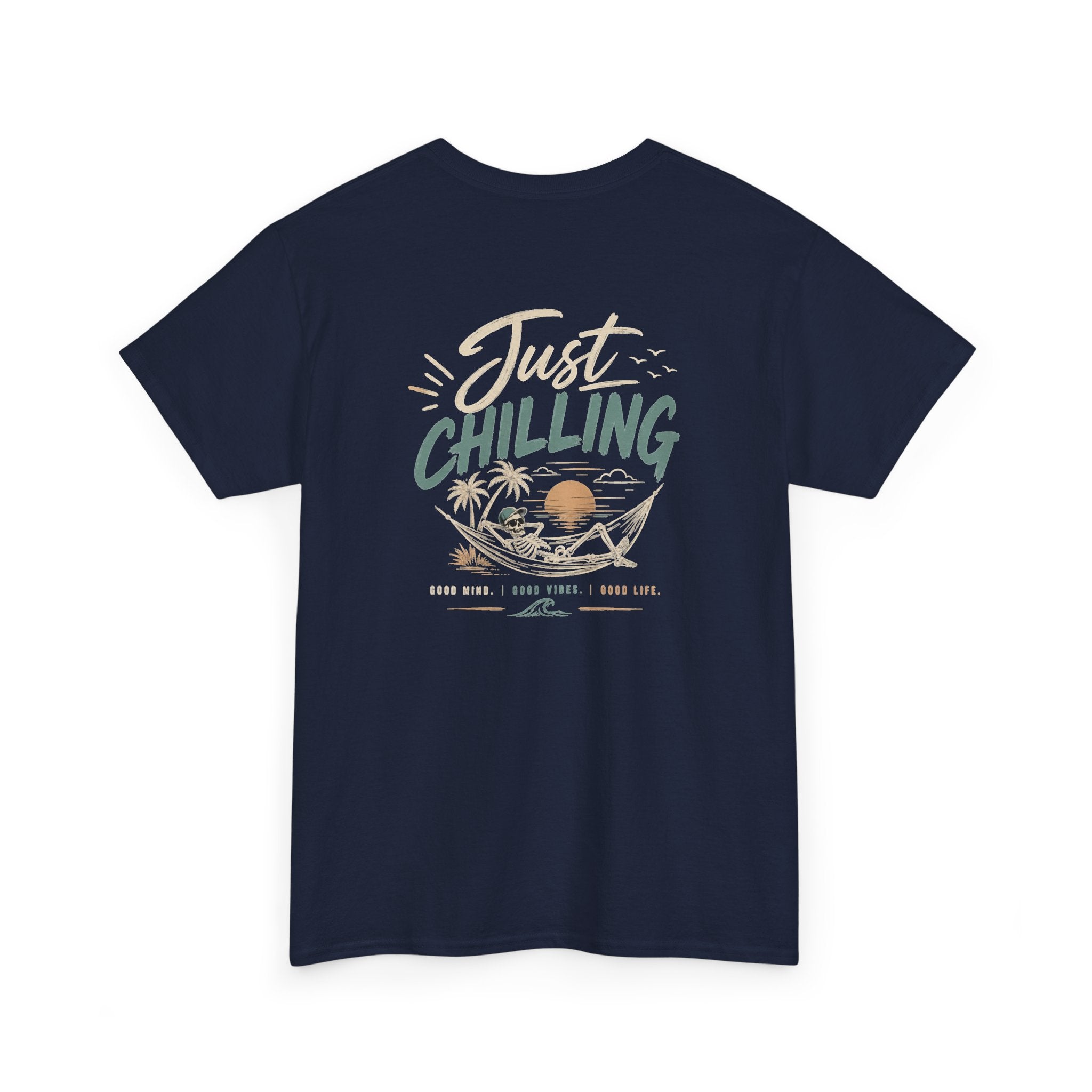 Just Chilling T-Shirt — Retro Beach Graphic Tee