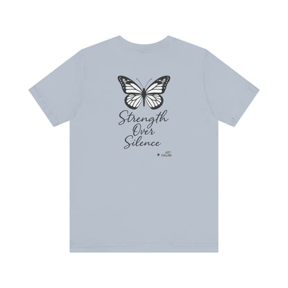 Domestic Violence Awareness Tee - Unisex Cotton Shirt With Soft Ring Spun Cotton