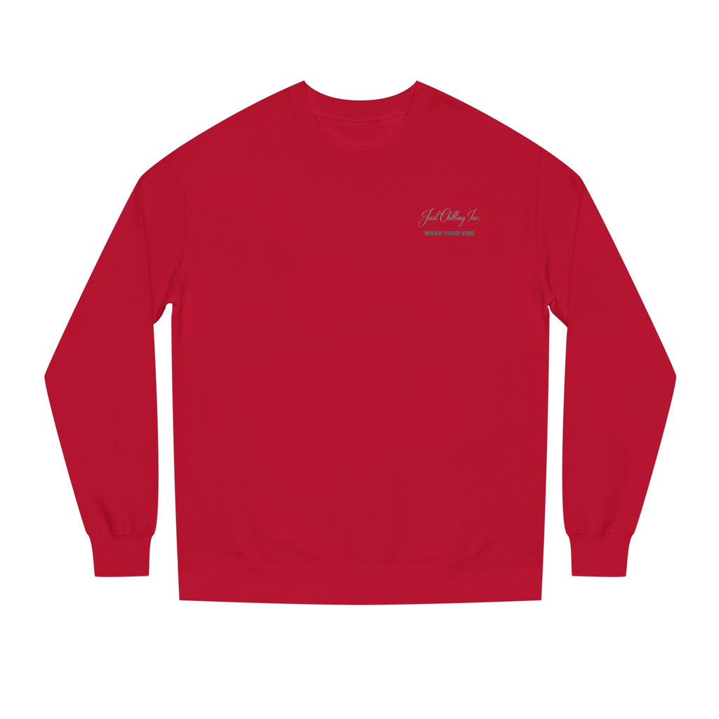 Just Chilling Sweatshirt — Cozy Lake Sunset Crewneck