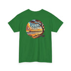 Garment Dyed Tee – Unisex Cotton Shirt With Alabama Outdoors Design - Just Chilling Inc.