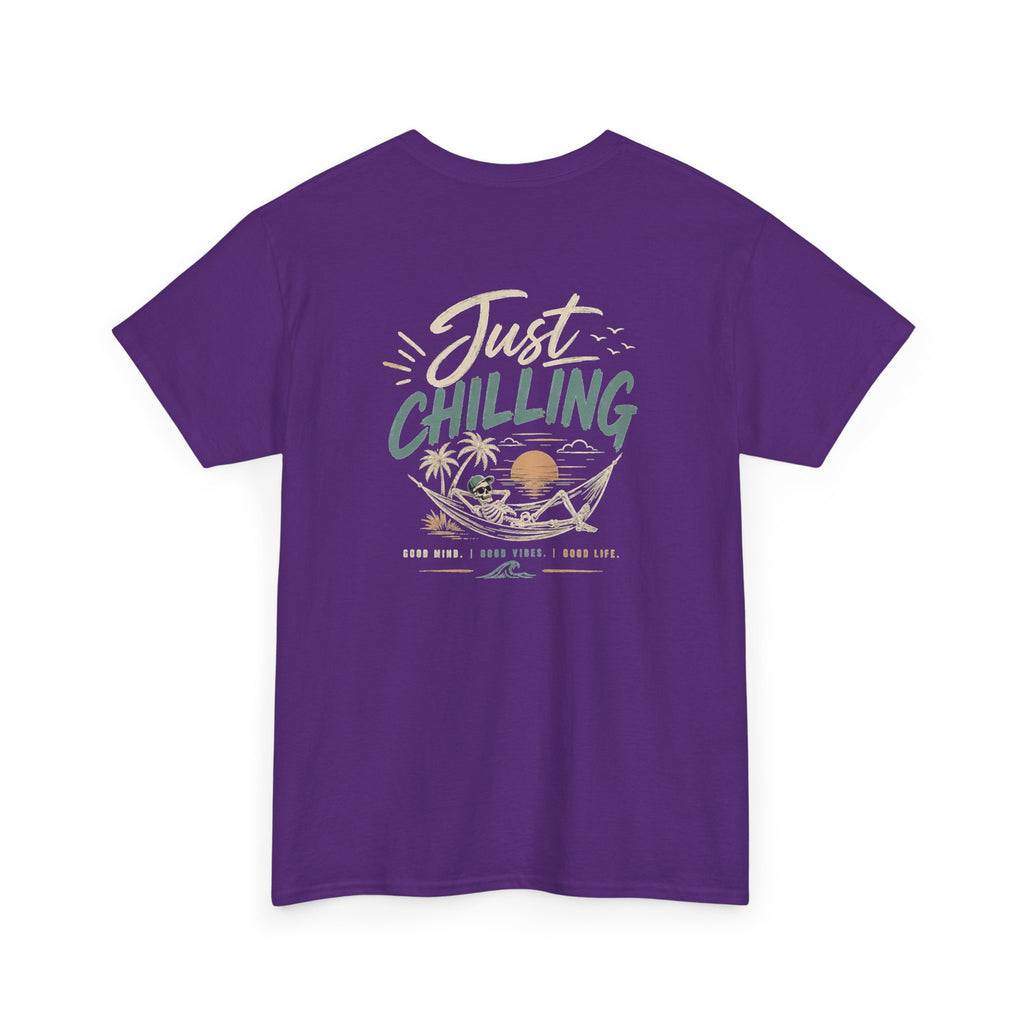 Just Chilling T-Shirt — Retro Beach Graphic Tee