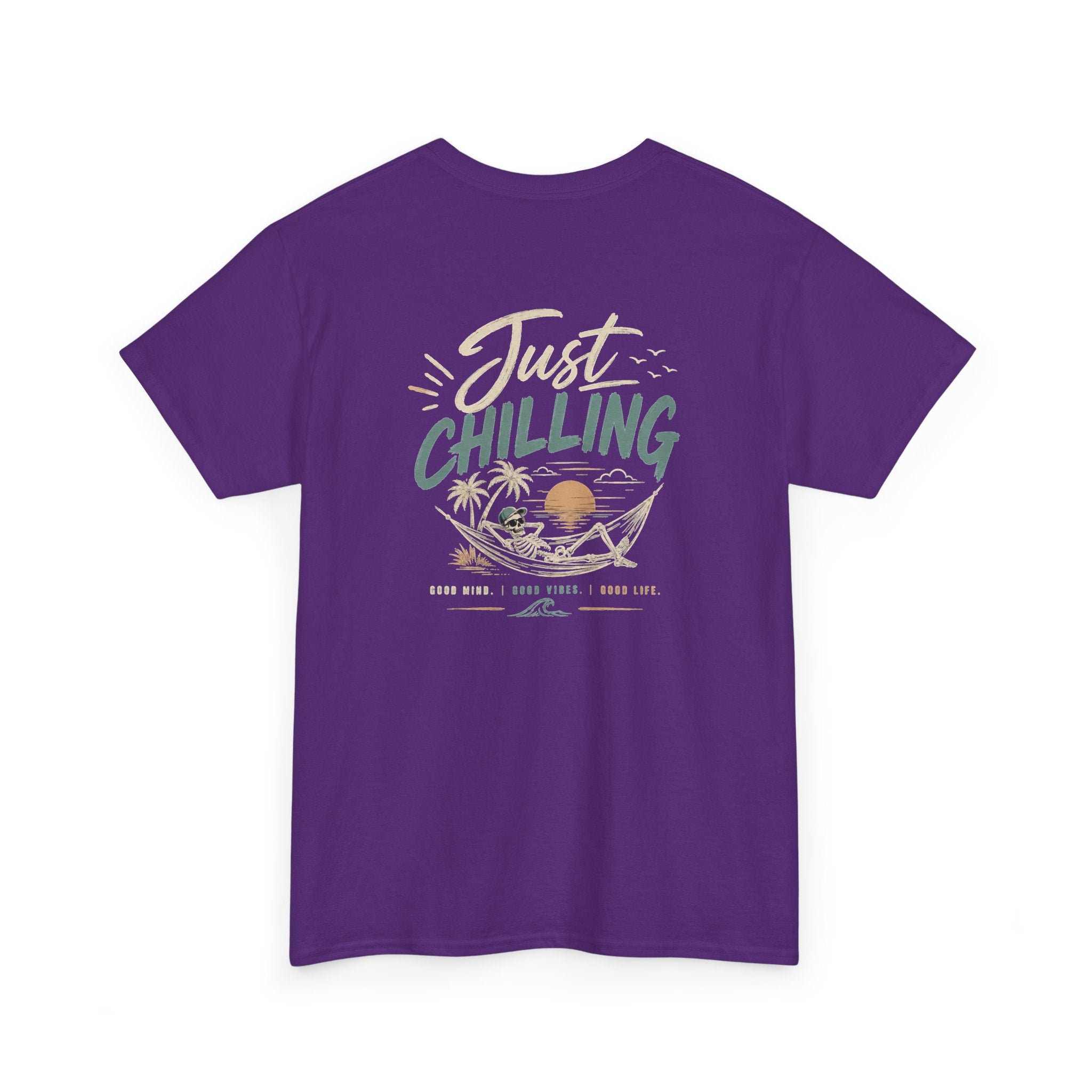 Just Chilling T-Shirt — Retro Beach Graphic Tee