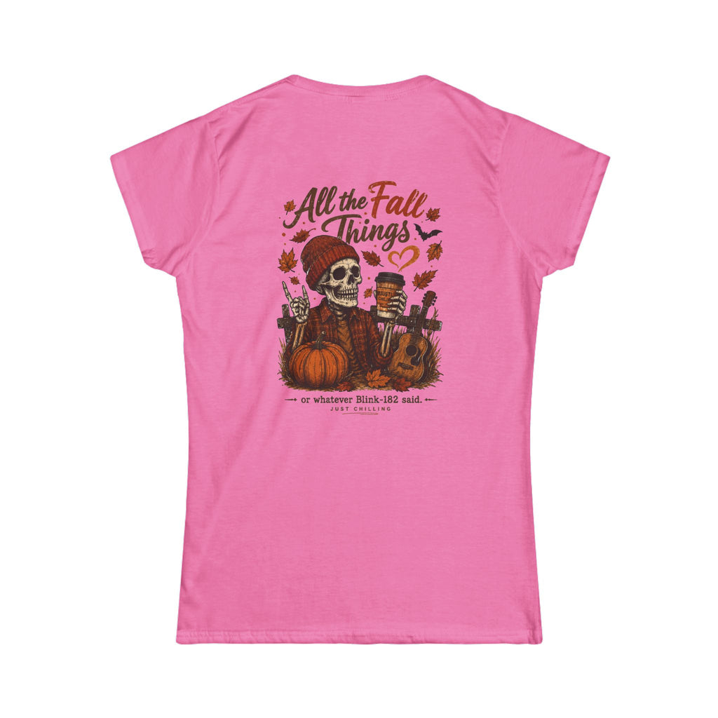 Camiseta Softstyle Mujer: Todo el encanto del otoño
